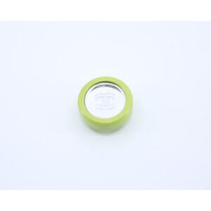 A0 Authentic CHANEL Green Mirror Logo 1 Hole 20mm Replacement Shank Button
